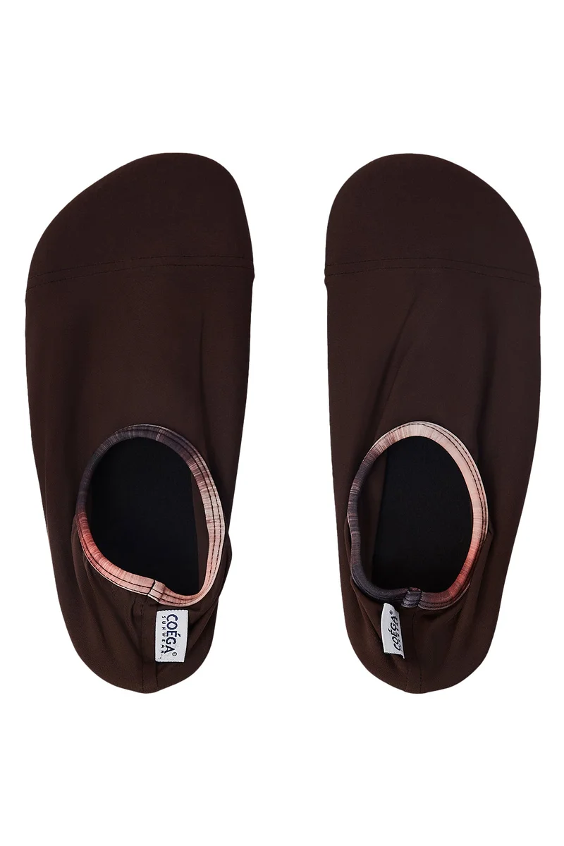 COEGA  Ladies Adults Pool Shoes Adult - Chocolate Tie Dye